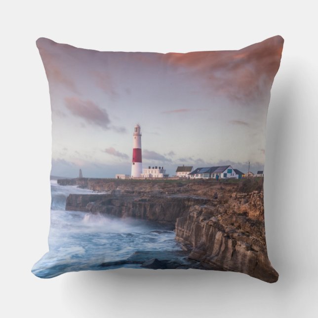 Lighthouse England Kudde (Framsida)