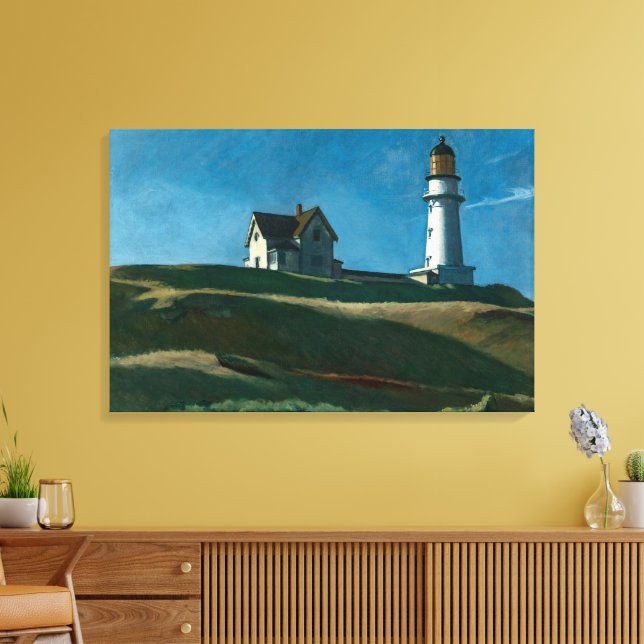 Lighthouse Hill | Edward Hopper | Canvastryck (Insitu (Vardagsrum))