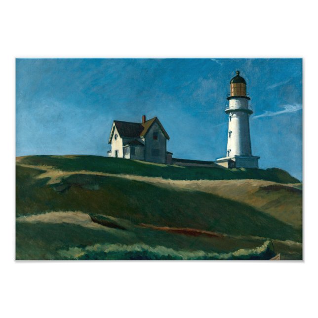 Lighthouse Hill | Edward Hopper | Fototryck (Framsidan)