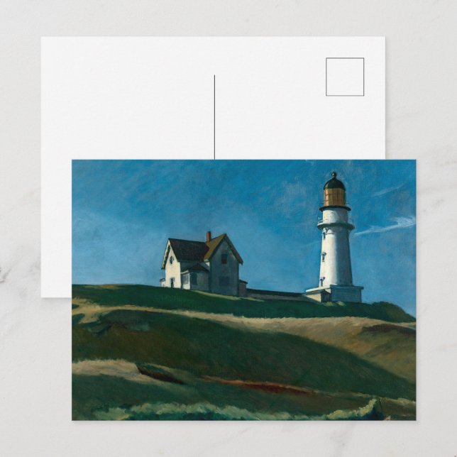 Lighthouse Hill | Edward Hopper | Vykort (Fram/baksida)