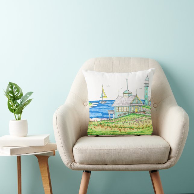 Lighthouse Island Kudde (Stol)