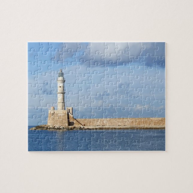 Lighthouse Jigszawa Puzzle Pussel (Horisontell)