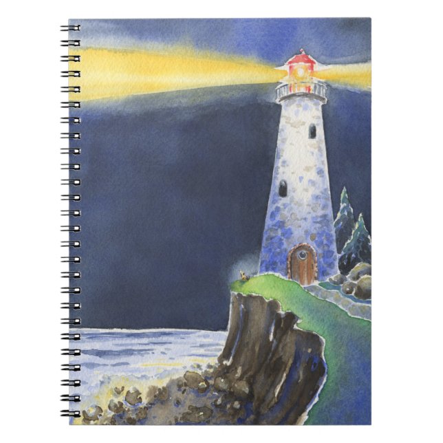 Lighthouse Journal Anteckningsbok (Framsidan)