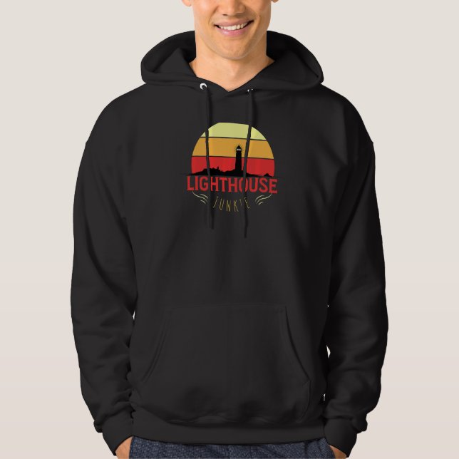 Lighthouse Junkie Hoodie (Framsida)