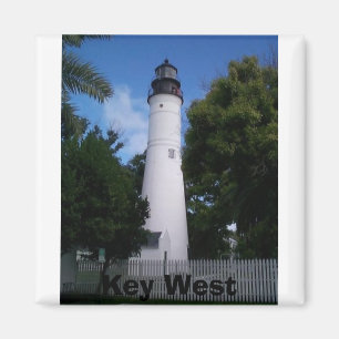 lighthouse_keywest, Key West på svenska Magnet
