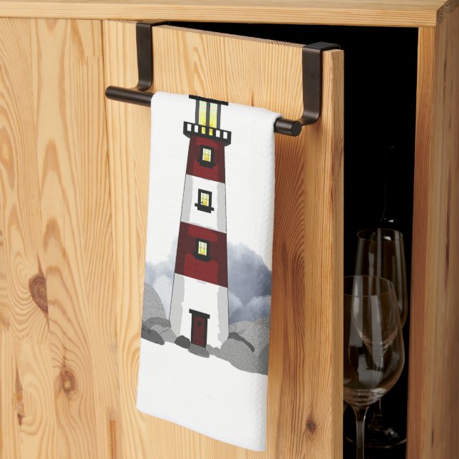 Lighthouse Kitchen Towel Kökshandduk (Thirds Fold)