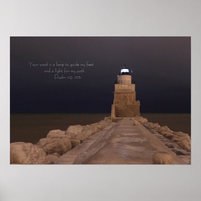 LIghthouse-lampa - 7824 Poster (Framsidan)