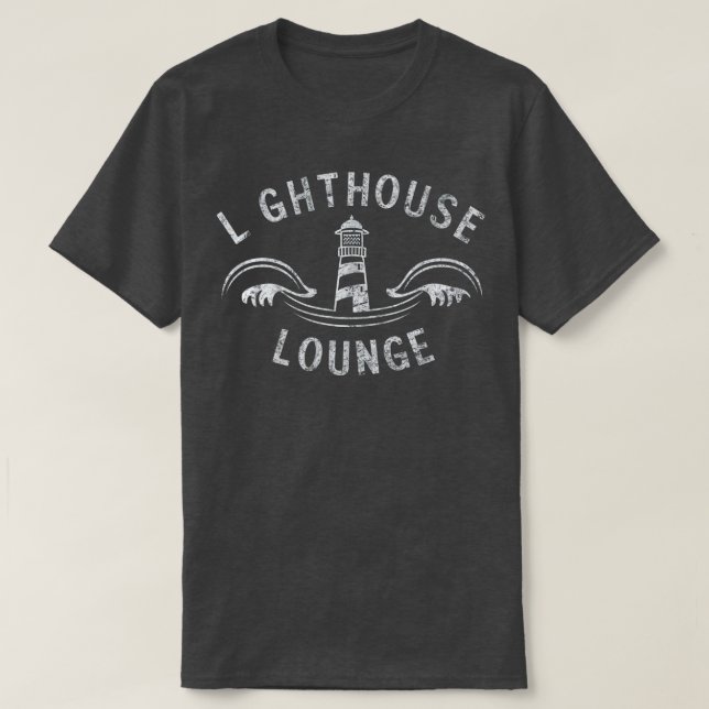 Lighthouse Lounge T Shirt (Design framsida)