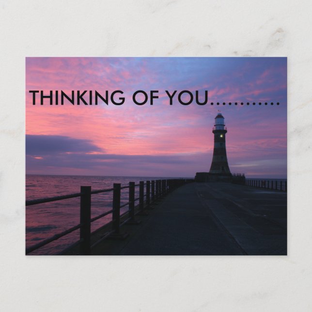 LIGHTHOUSE OSTCARD VYKORT (Framsida)