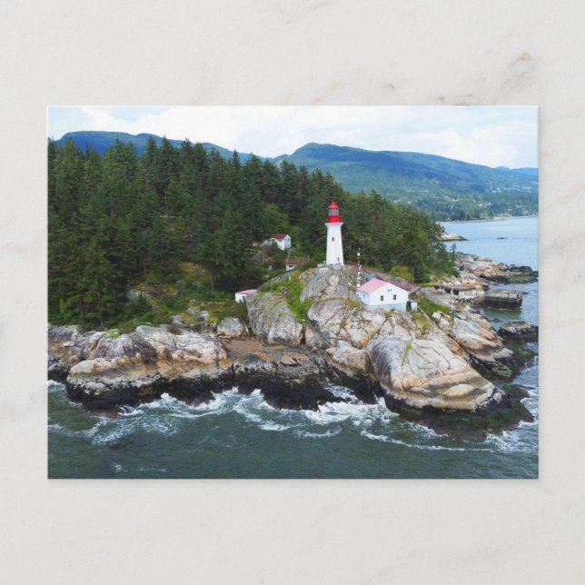 Lighthouse Park, West Vancouver, Kanada Vykort (Framsida)
