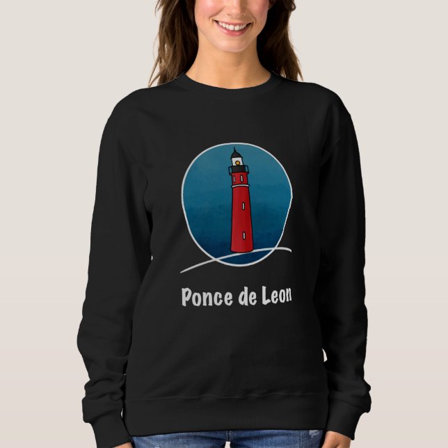 Lighthouse Ponce De Leon T Shirt (Framsida)