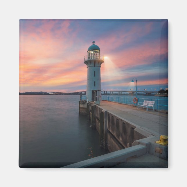 Lighthouse Raffles | Marina, Singapore Magnet (Framsidan)