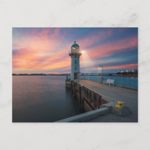 Lighthouse Raffles Marina, Singapore Vykort