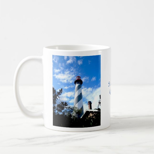 Lighthouse St. Augustine 2 Kaffemugg (Vänster)