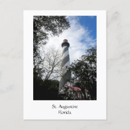 Lighthouse St. Augustine Florida 1 Vykort