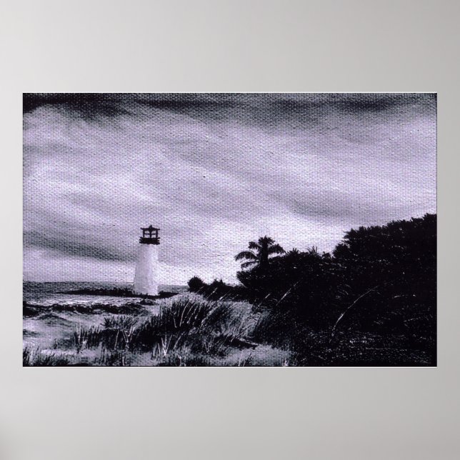 Lighthouse Storm Poster (Framsidan)