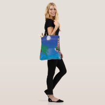 Lighthouse Thmet Shoulder Tote