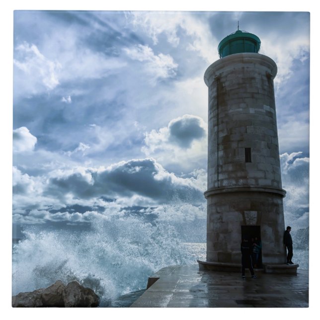 Lighthouse Torn Kakelplatta (Framsidan)