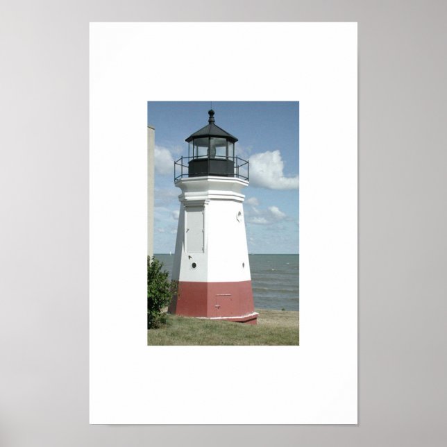 Lighthouse Vermilion, Ohio Poster (Framsidan)