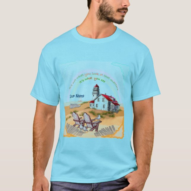 Lighthouse Viewpoint T-Shirt (Framsida)