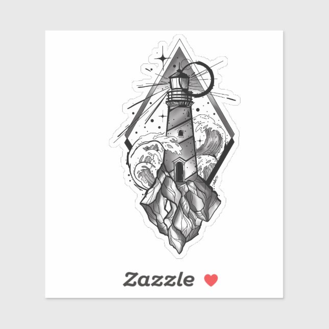Lighthouse Vinyl Sticker Klistermärken (Ark)