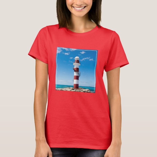 Lighthouses | Cancun Quintana Roo Mexico T Shirt (Framsida)