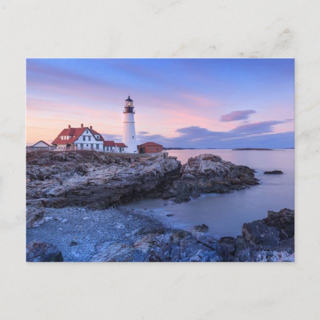Lighthouses | Cape Elizabeth, Maine Vykort (Framsida)