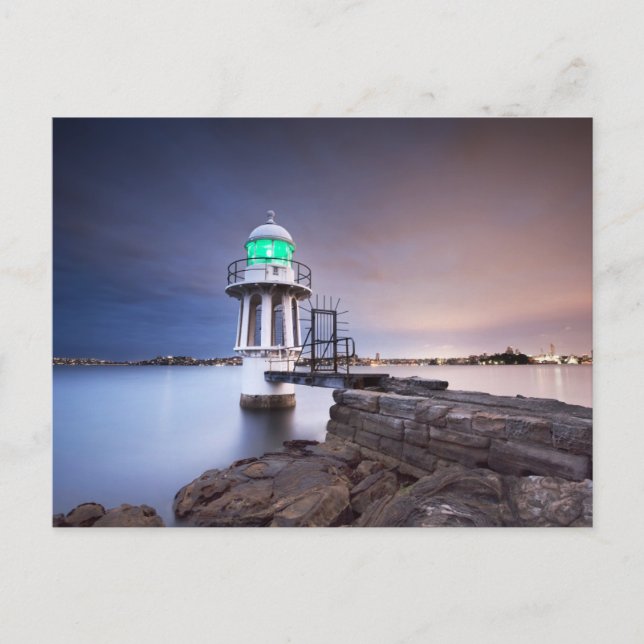 Lighthouses | Cremorne Point Lighthouse Australia Vykort (Framsida)