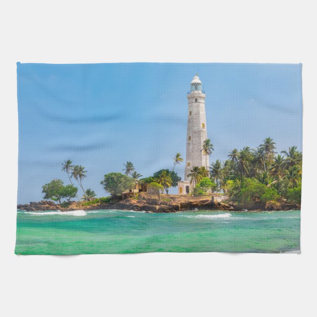 Lighthouses | Dewundara Sri Lanka Kökshandduk (Horisontell)