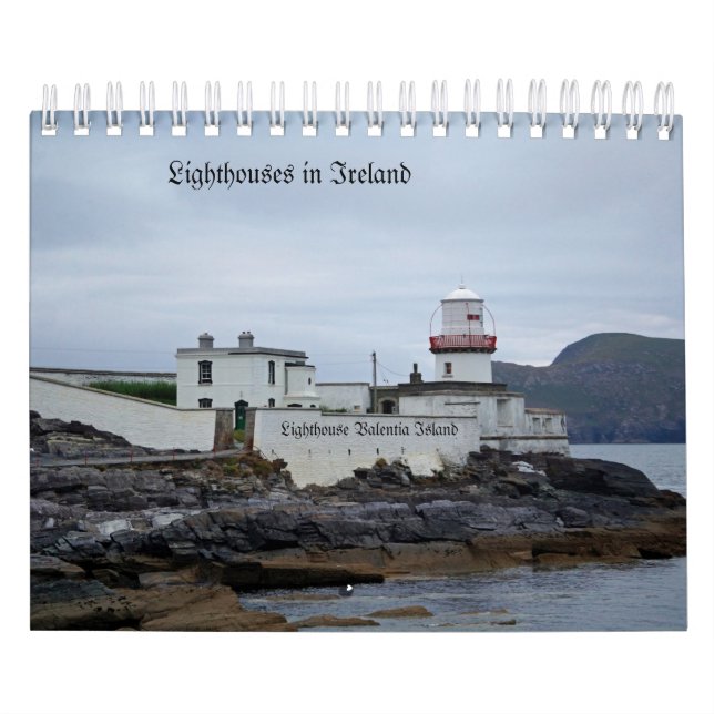 Lighthouses in Ireland - calendar Kalender (Omslag)