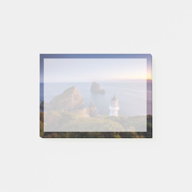 Lighthouses | Lighthouse Cape Brett New Zealand Post-it Block (Framsida)