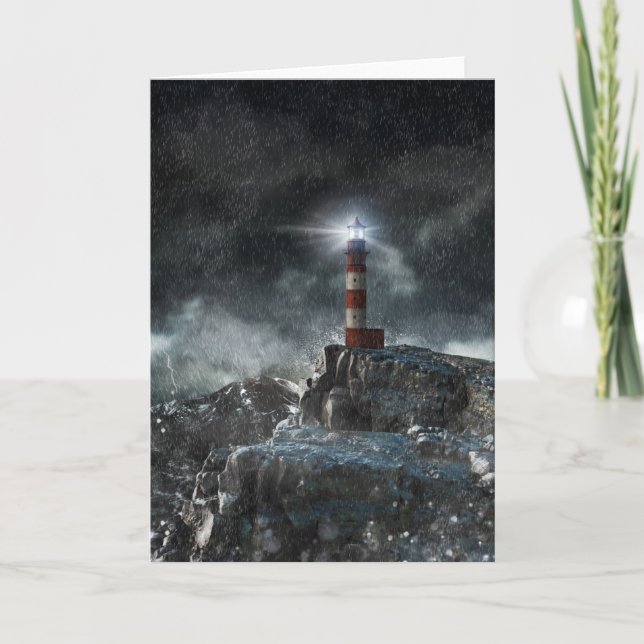 Lighthouses | Lighthouse in the Storm Kort (Framsida)