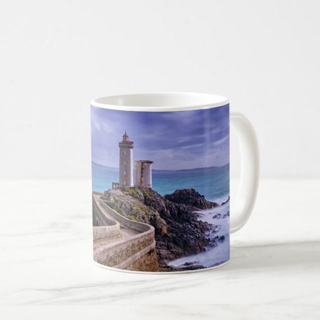 Lighthouses | Petit Minou Lighthouse France Kaffemugg (Framsida höger)