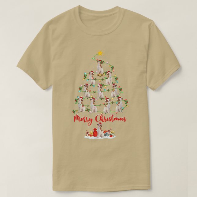 Lighting Julafton Matching Santa Brittany Spain Ch T Shirt (Design framsida)