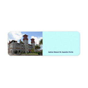 Lightner Museum Returadress Etikett