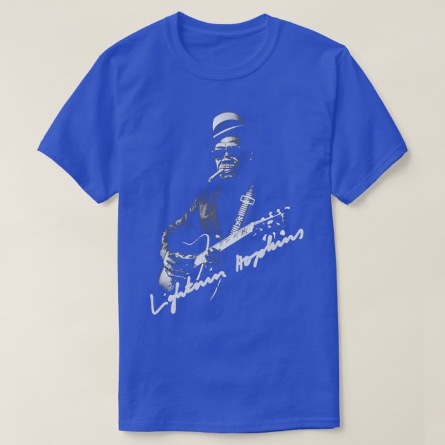 Lightnin Hopkins T Shirt (Design framsida)