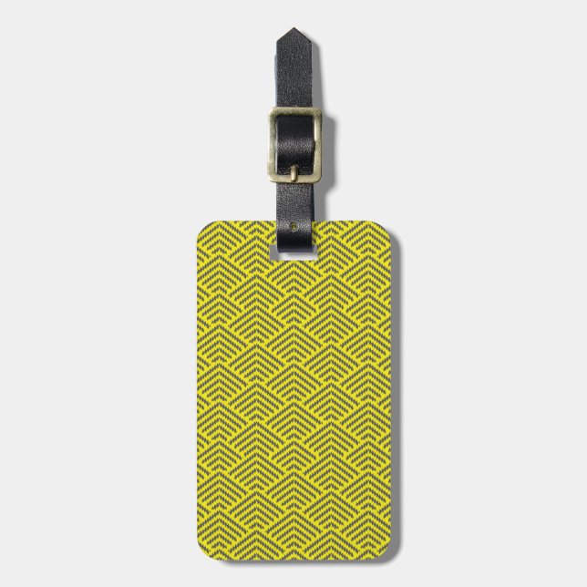Lightning Arches Luggage Tag Bagagebricka (Vertikal Framsida)