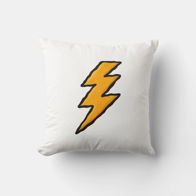 Lightning bolt kudde (Framsida)