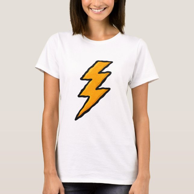 Lightning bolt t shirt (Framsida)