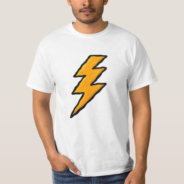 Lightning bolt t shirt (Framsida)