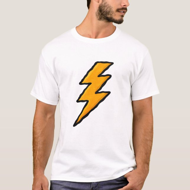 Lightning bolt t shirt (Framsida)