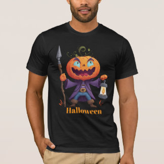Lightning Pumpkin Witch Shirt T Shirt