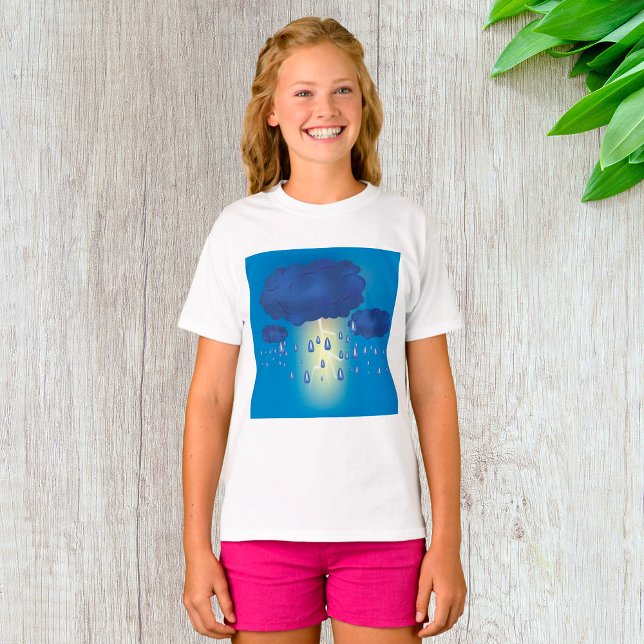 Lightning Storm Girls T-Shirt (Skapare uppladdad)