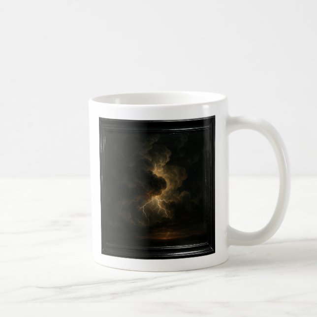 Lightning Storm  Kaffemugg (Höger)