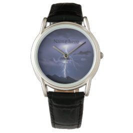 Lightning Strike -Powerful Storm design - Armbandsur