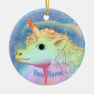 Lightning Unicorn Julgransprydnad Keramik