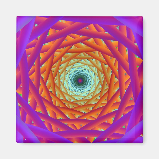 "Lightstrand Interweave" Magnet (Framsidan)