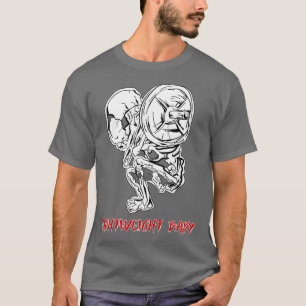 Lightweight Baby Skeleton Weightlift Bodybuilding T Shirt