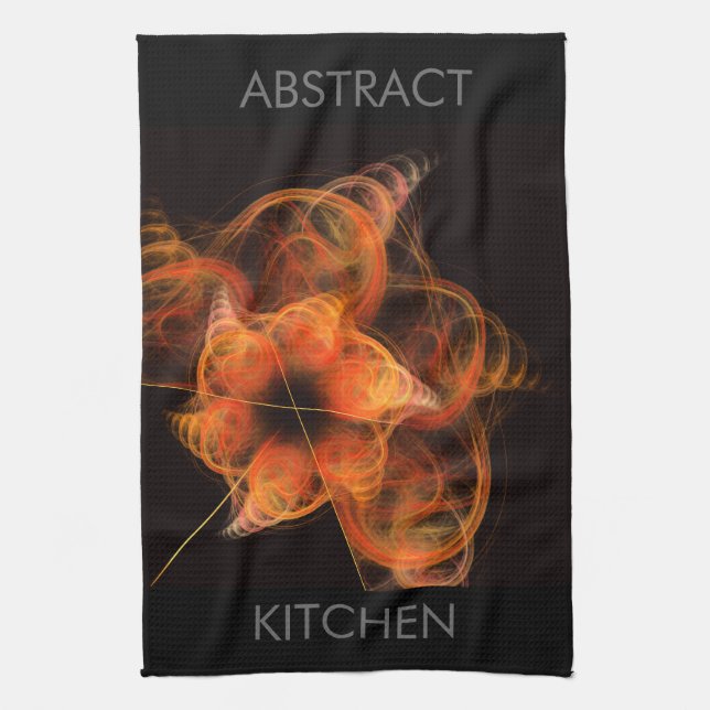 Lightworks Abstrakt Art Kitchen Towel Kökshandduk (Vertikal)
