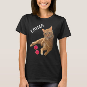 Ligma Joke Cat med leksaker T Shirt